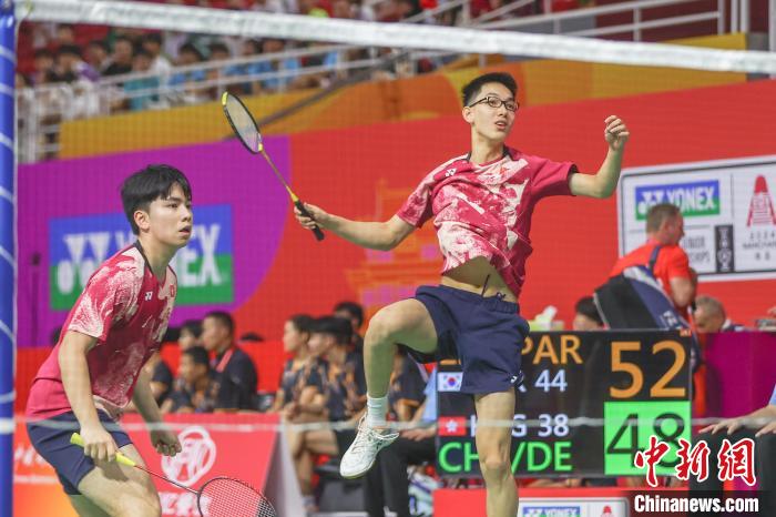 江西南昌举行的2024年尤尼克斯世界青年羽毛球锦