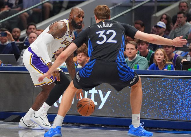 41岁詹姆斯对阵19岁弗拉格 22岁差距下的胜负对决