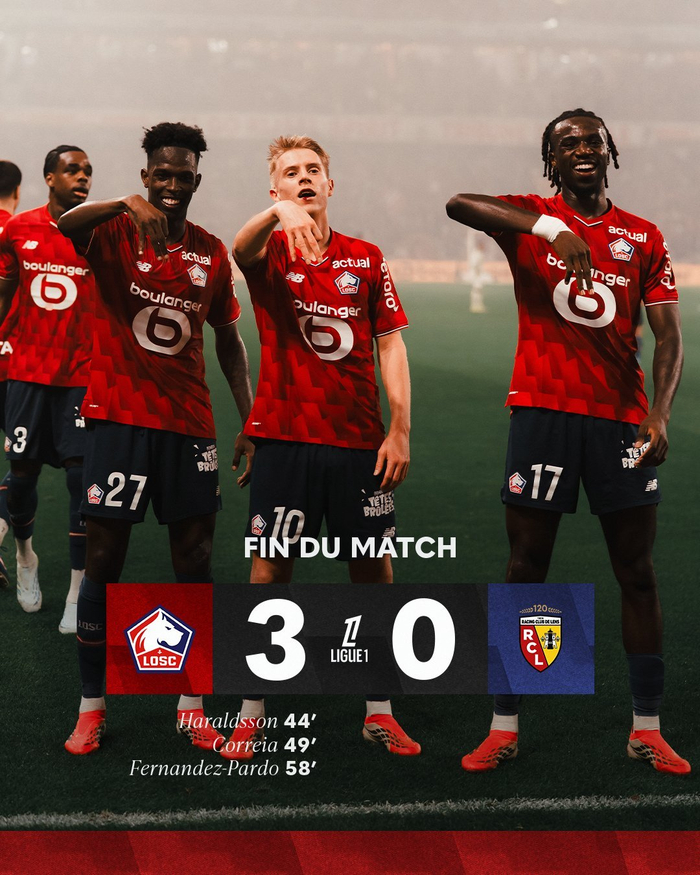 里尔客场力克朗斯吉鲁替补登场助球队三连胜